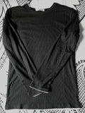 Men Full Sleeve Black Color Solid Sweatshirt