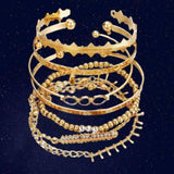 Beautiful American Diamond Bracelets ( Pack of 6)