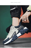 Men's Casual Shoes Thick Base Sneakers White